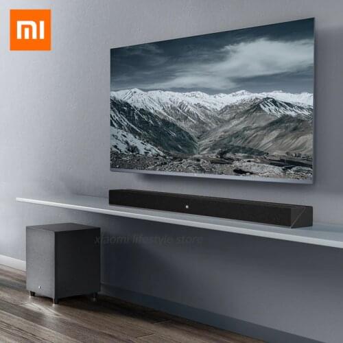 Xiaomi TV SoundBar 6.5 Inches Subwoofer 100W Home Theater TV Speaker 5 Sound Units Bluetooth 5.0 AUX IN Connect Phone TV Box