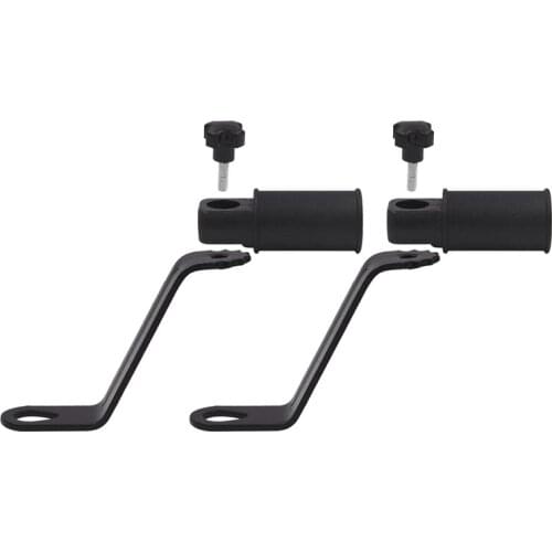 2Pcs 10Mm Bolt Motorcycle Mirror Extender Mount Cell Phone Conversion Extension Mount Bracket Adapter For 22Mm 8/7 Inch Handleba