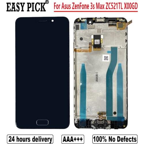 LCD Mobile Phone Display Touch Screen Digitizer Assembly Free tools repairs For Asus ZenFone 3s Max ZC521TL X00GD
