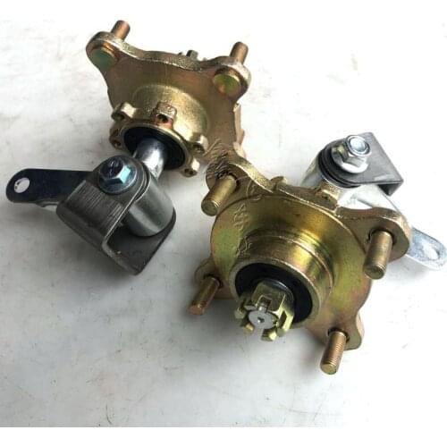 Refitting Four-wheel ATV Go Kart Accessories Front Sheep Horn Shaft Four Hole Flange Seat Steering