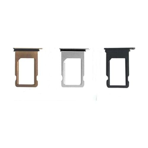 10pcs Dual SIM Card Reader Connector Socket Tray Holder Slot Module Single sim tray frame For iPhone XS Max Replacement Parts