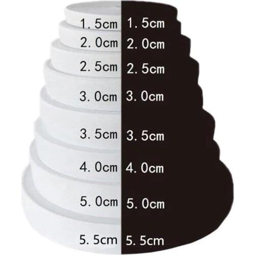 10 Yards Flat Elastic Band White Black Nylon Sewing Diy Handicraft Clothing Apparel Accessories Stretchable Elastic Band Sewing