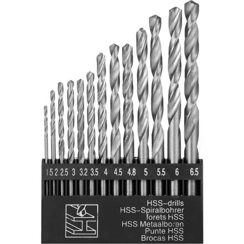 13PCS Electric Hammer Drill Bits 2/3/4/5/6/mm Cross Type Tungsten Steel Alloy for Masonry Concrete Rock Stone