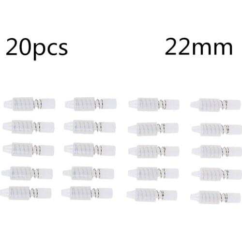 20 pcs/lot 22mm Heatsink Cooling Fan Spring Rivet Fastener Push Pin Mounting Screw White Color