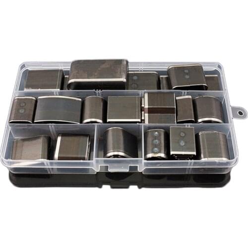 24/39/52/55Pcs Shaped Style One Hole Hollow Punch Cutter Set Punching Tool for Leather Belt Phone Holster Leather Craft DIY Tool