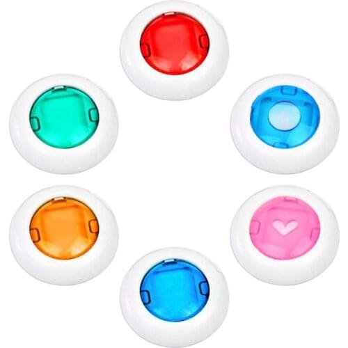 4/6PCS Colorful Camcorder Close-up Colored Lens for Polaroid Fujifilm Instax Mini 8 8 + 7 s KT Instant Film Cameras
