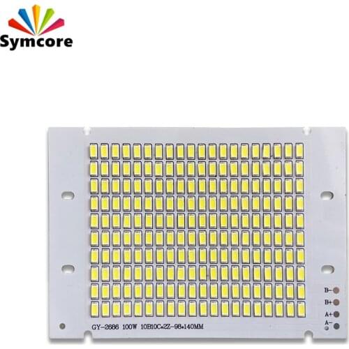 50W 100W SMD LED Chip Floodlight COB Chip SMD 5730 Outdoor Long Service Time DIY Lighting Pure/Warm White For Spotlight