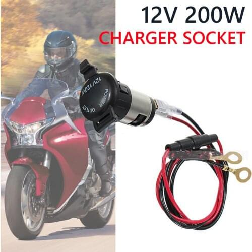 12-24V 120W Charger Plug Motorcycle Car Power Adapter Socket Car Accessories for Unique Parts Portable Car Ornaments