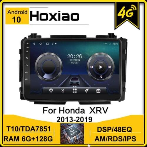 9inch car Android 2Din Car Radio Quad Core WIFI GPS Bluetooth Multimedia For Honda HR-V HRV XRV Vezel 2013 2014 2015 2016 2019