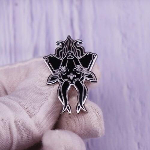 The Call of Cthulhu Monster-Octopus Brooches Horrific Novel game Enamel Pin Badge Fashion Jewelry Decor for fan