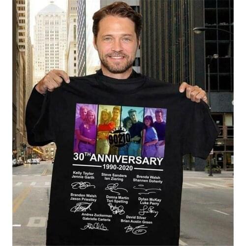 Beverly Hills 90210 30Th Anniversary Cast Signatures Black Men S-6Xl T-Shirt Outdoor Wear Tee Shirt