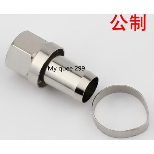 Cable connector f head SYWV75-7f head metric branch distributor connector f head for quick promotion