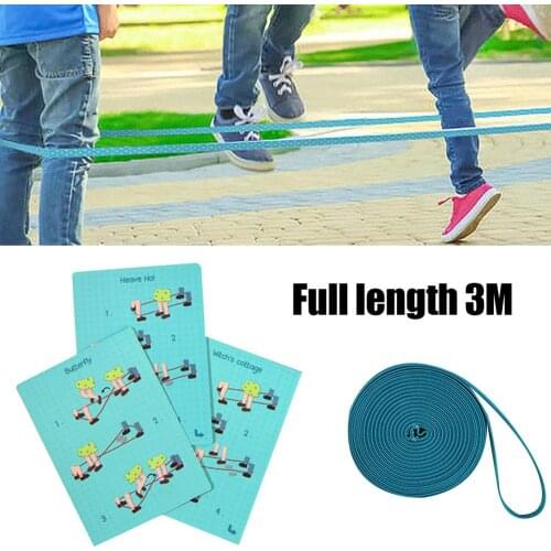 Children Stretching Elastic Rubber Band Jump Rope Kids Classic Outdoor Game Toy Summer Fun Sports Toys