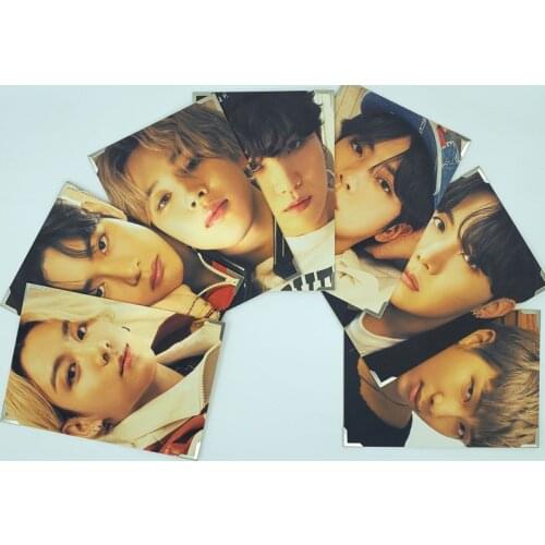 Kpop THE BEST Flash Image Frame JUNGKOOK SUGA V RM JIN JIMIN JHOPE Personal Photo Picture Fans Gift Collection
