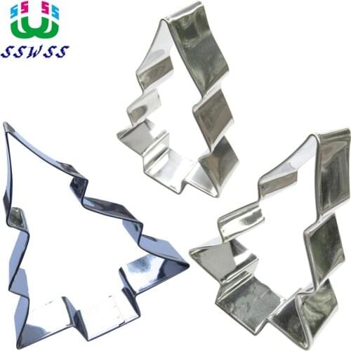 Mini Small Pine Tree,Vegetables Fruit Cookie Cutters Baking Molds,Christmas Tree Series Cake Decorating Fondant Tools