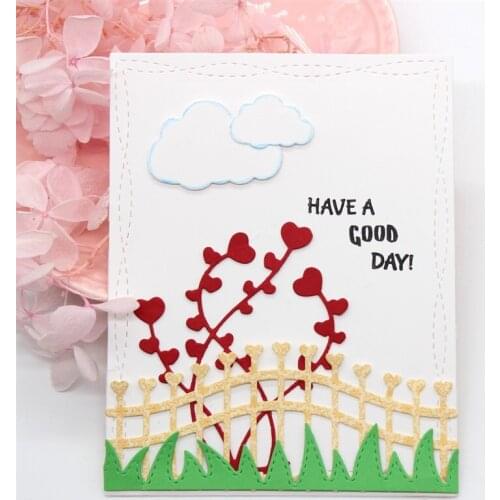 Heart Spray Metal Cutting Dies Stencils for DIY Scrapbooking/photo album Decorative Embossing DIY Paper Cards