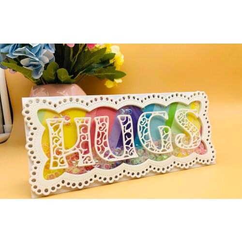 Metal cutting die cut ALPHABET 5CM HEIGHT LETTER English Scrapbook paper craft handmade card happy mail art cutter alinacraft