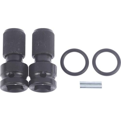 New Durable 1/2 Inch Square To 1/4 Inch Hex Ratchet Socket Wrench Socket Adapter Spanner Set Drive Converter Impact Tool