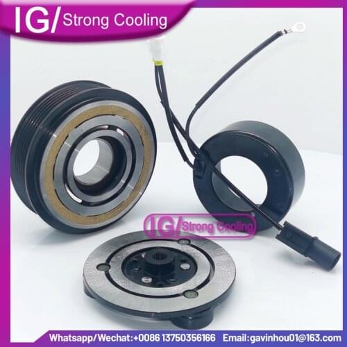 New AC Air Conditioning Compressor Clutch For Mitsubishi Outlander Bearing Size 35*50*20 115MM 6Grooves AC Clutch