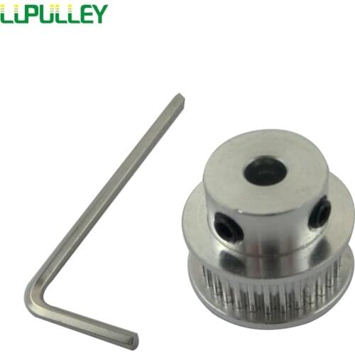 GT2 40T Gear Pulley Bore 5/6.35/7/6.8/10/12mm 2GT Timing Pulley 25 Teeth Stepper Motor Belt Pulley for 6mm Width Timing Belt