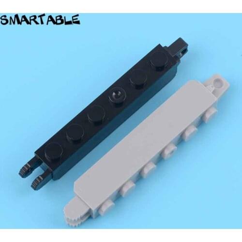 Smartable Hinge Brick 1x6 Locking Double Building Block MOC Parts Toys For Kids Compatible Major Brands 30388 / 53914 6pcs/Lot