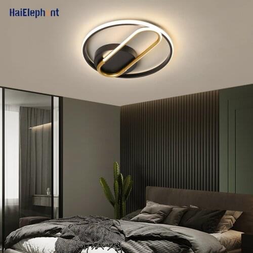 Nordic Round Modern Chandelier Lighting For Study Living Room Bedroom Led Lights Decorative Luminaire Lamps Fixtures AC 90-260V