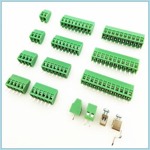 T-Best In Aliexpress promotion 10pcs 2/3 Pole 5mm Pitch PCB Mount Screw TermInal Block 8A 250V