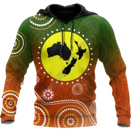 Premium New Zealand Maori And Australia Aboriginal 3D Printed Hoodies zipper hoodie women For men Pullover streetwear 03