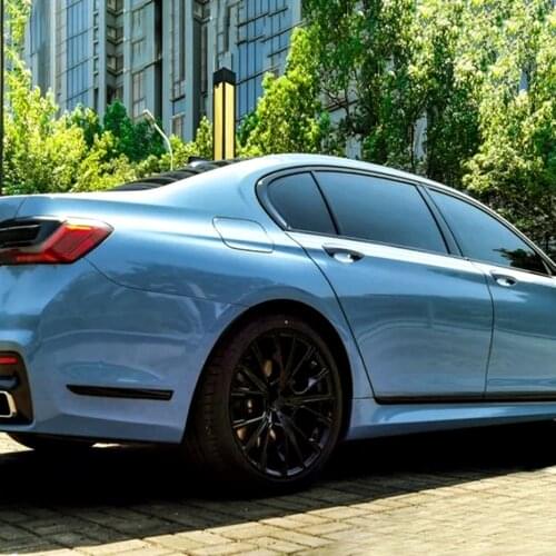 HOHOFILM Orange/Red/Blue PVC Car Wrap Viny Strechable Car Stickers Auto Wrapping Car Body Wrap Vinyl Air bubble free