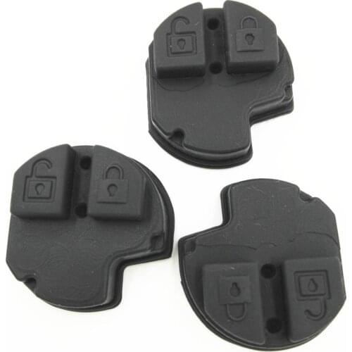 Replacement Remote Rubber Pad Button Fob For Suzuki Grand Vitara Swift Ignis Alto Sx4 2 button remote Fob Silicone Cover Pad key