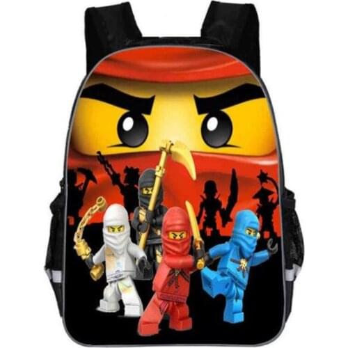 11/13/16 Inch ninjago Game School Bags for Kindergarten Children kids School Backpack for Girls Boys Childrens Backpacks