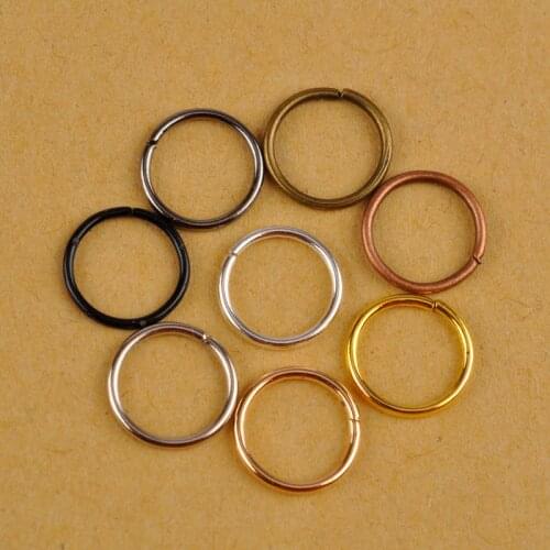 500g Jewelry Findings 4 5 6 7 8 10 12 14 16 18 20mm Jump Rings For DIY Jewelry Making Accessories