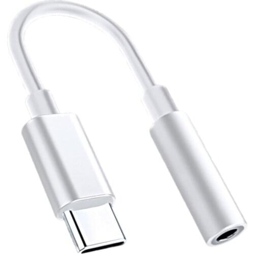 Audio Cable Type C 3.5 Jack Earphone Cable USB C To 3.5mm Headphones Adapter for Huawei P10 P20 P30 Pro Mate 10 Pro 20 30