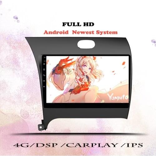 9Inch Android 6GB RAM 2din Car Radio Multimedia Video Player Navigation GPS DVD For Kia K3 Cerato Forte 2013 - 2017 Head Unit