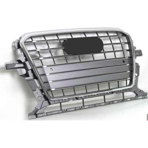 Car Front Grille For SQ5 Style Car Front Bumper Mesh Grille Grill Fit for Audi Q5 8R 2013 2014 2015 2016 2017 Bumper Grille