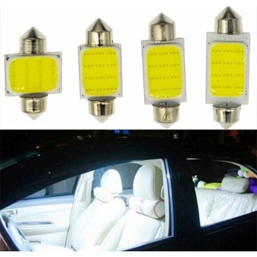 Automobile LED roof lamp COB double tip lamp 31MM 36MM 39MM 41MM COB reading lamp