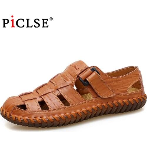 Big Size 38-48 Fashion Men Sandals Summer Breathable Beach sandals Men Outdoor casual Walking shoes male zapatos de hombre