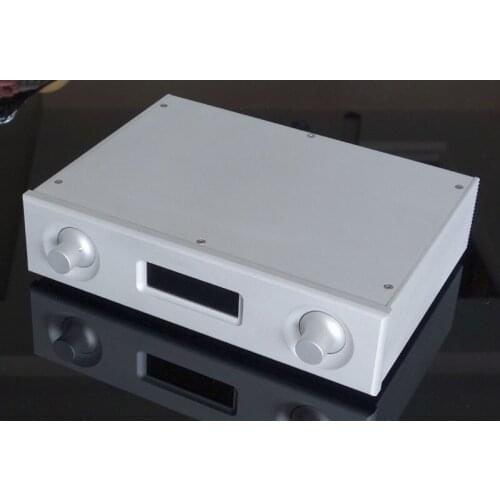 BZ2606B silver DIY box all aluminum housing DAC chassis / amplifier case