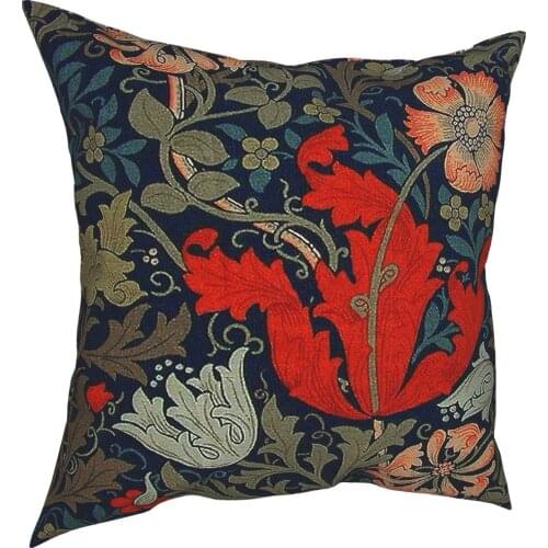 William Morris Pillow Case Home Decor Floral Vintage Victorian Flowers Cushions Throw Pillow for Sofa Polyester Creative