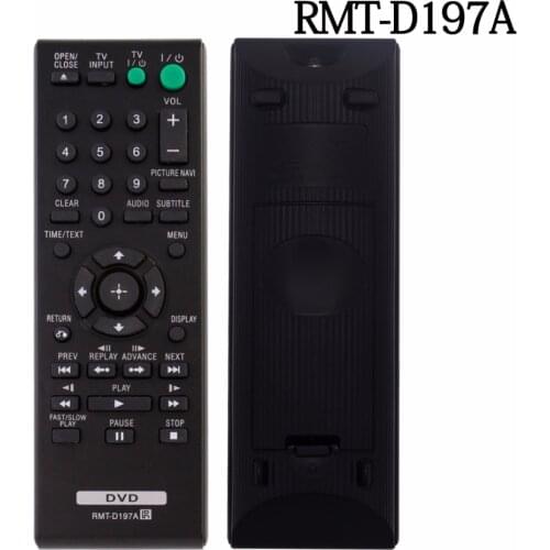 FOR SONY RMT-D197A DVD Remote Control For DVPSR101P DVP-SR201P DVP-NS718HB