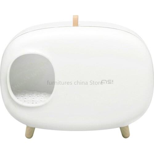 Cat Litter Basin Anti Splashing Fully Enclosed Cat Toilet Large Integrated Litter Basin Cat Excrement Basin Deodorant Product