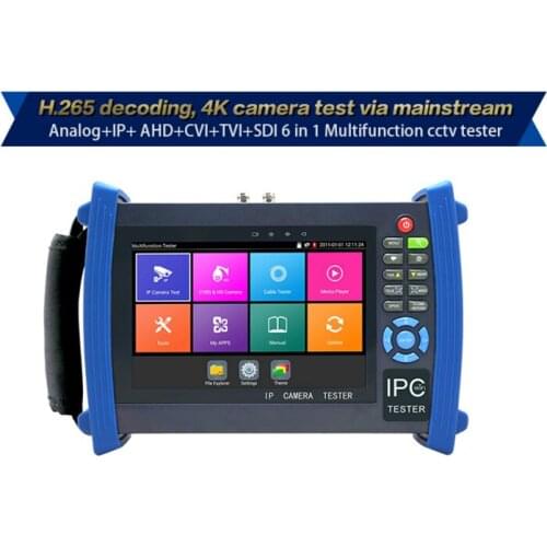 IPC8600 plus h.265 ip cameratTester, android version mobile phone, PC display at the same time.Batch activate Hik camera