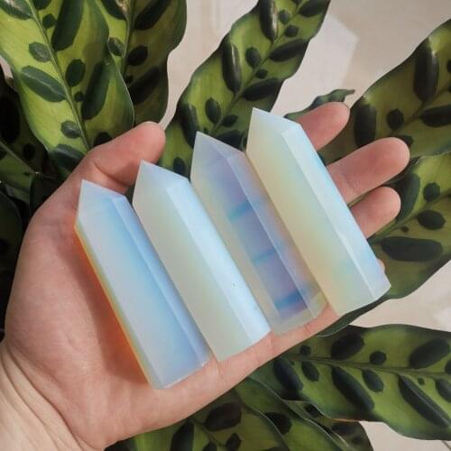 Beautiful opal pillars natural energy pillars85-90mm