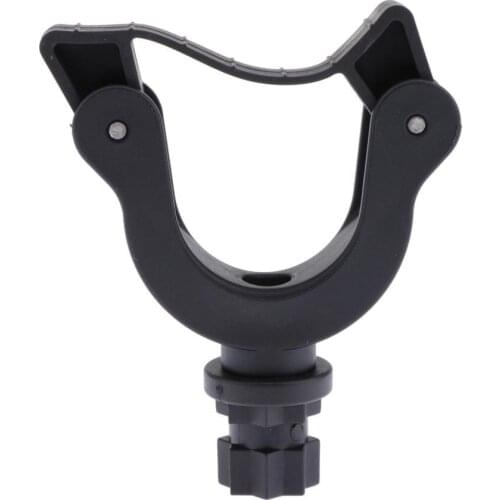 Sturdy Kayak Paddle Holder Clip Track Mount - Kayaking Canoeing Rowing Boat Paddles Oars Grip Fishing Rod Flagpole Clamp