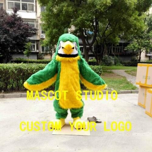 Best Selling Christmas Carnival Plush Parrot Cosplay Costume Halloween Birthday Party Costume Adult Advertising Parade Mascot