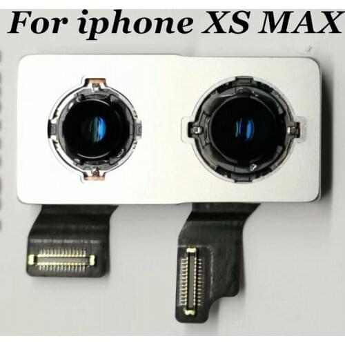 MIXUEWEIQI 100% New TEST OK original Back Camera Rear Main Lens For IPHONE XS MAX Module Flex Cable Ribbon For iphone XSMAX