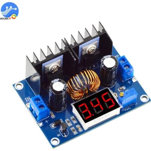 XL4016 200W 8A Charger Module 4-36V To 1.25-36V Step-Down Buck Converter PWM Adjustable Power Charging with LED Digital Display