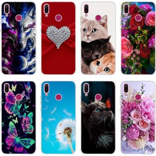 Soft Silicone Case For Huawei Y9 2019 Transparent TPU Phone Cases For Huawei Y9 Prime 2019 Coque Y9 Y 9 2019 Y9Prime Back Cover