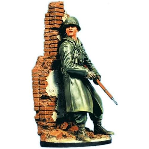 New Unassembled 1/16 120MM U.S. RIFLEMAN SOLDIER NOT INCLUDE WALL Resin Kit DIY Toys Unpainted resin model