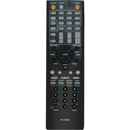 New RC-803M Replaced Remote Control fit for Onkyo AV Receiver TX-NR609 TX-NR609B HT-S7409